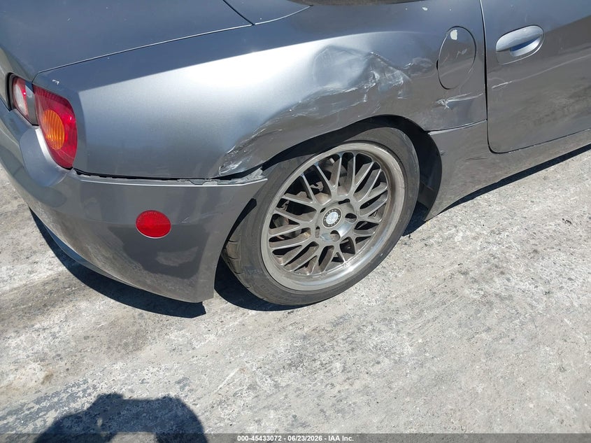 2003 BMW Z4 2.5I VIN: 4USBT33473LS40563 Lot: 45433072