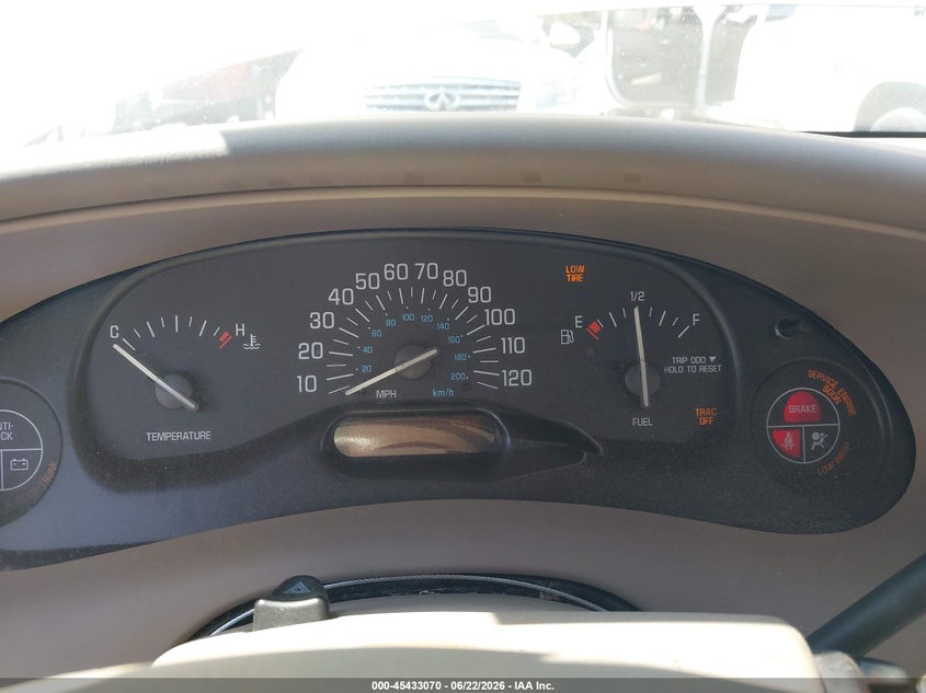2003 Buick Century Custom VIN: 2G4WS52J631262083 Lot: 45433070
