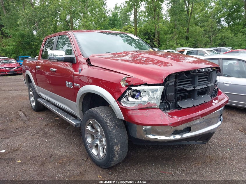 Vin: 1c6rr7nt2ds668263, lot: 45931213, ram 1500 laramie 2013 img_1