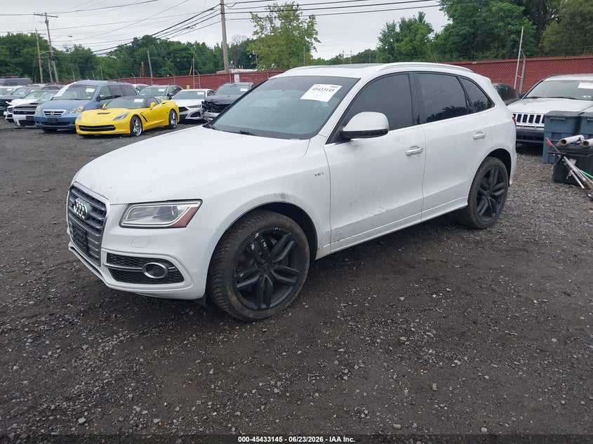 Vin: wa1cgafp3fa026656, lot: 45931245, audi sq5 3.0t premium plus 20152