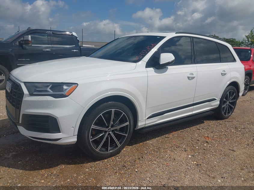 Vin: wa1lxaf79ld013159, lot: 45931256, audi q7 premium plus 55 tfsi quattro tiptronic 20202