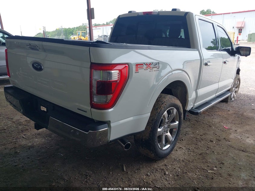 Vin: 1ftfw1e81nfc41633, lot: 45931274, ford f-150 lariat 20224