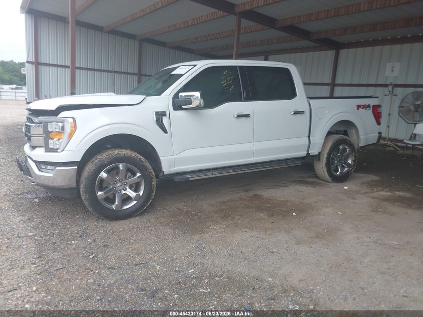 Vin: 1ftfw1e81nfc41633, lot: 45931274, ford f-150 lariat 20222