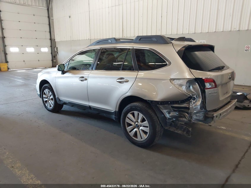 Vin: 4s4bsacc5h3391618, lot: 45931276, subaru outback 2.5i premium 20173