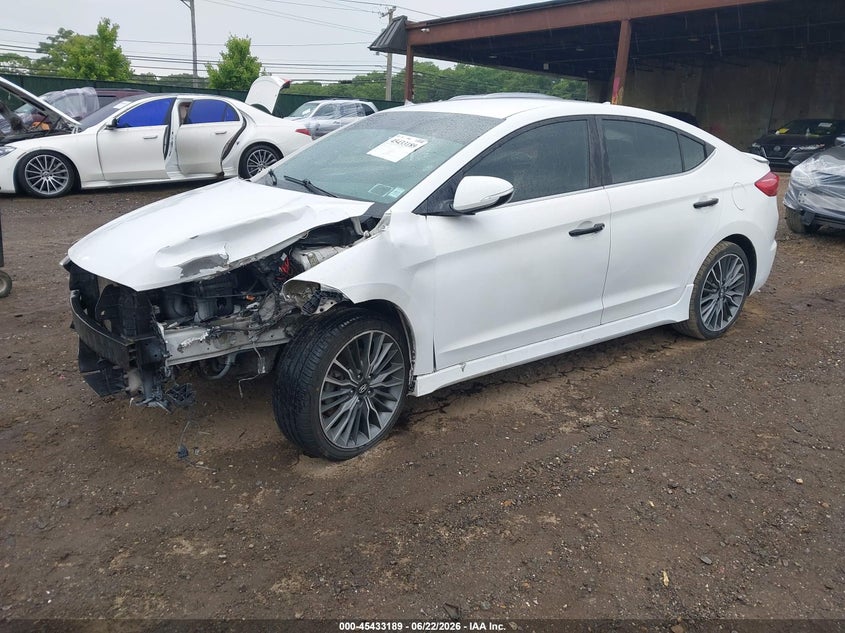 2017 Hyundai Elantra Sport KMHD04LB4HU345716 photo 1