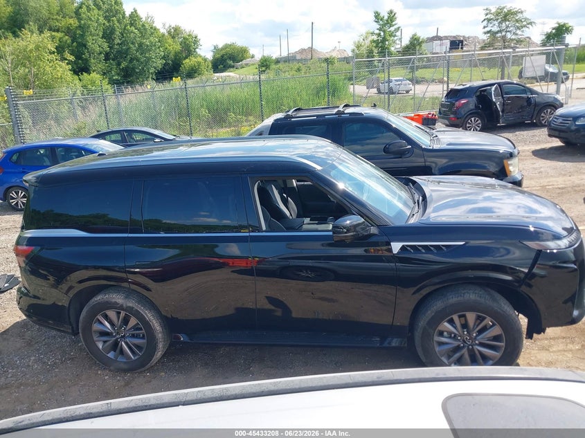 2025 Infiniti Qx80 Pure Awd VIN: JN8AZ3AB8S9404789 Lot: 45433208