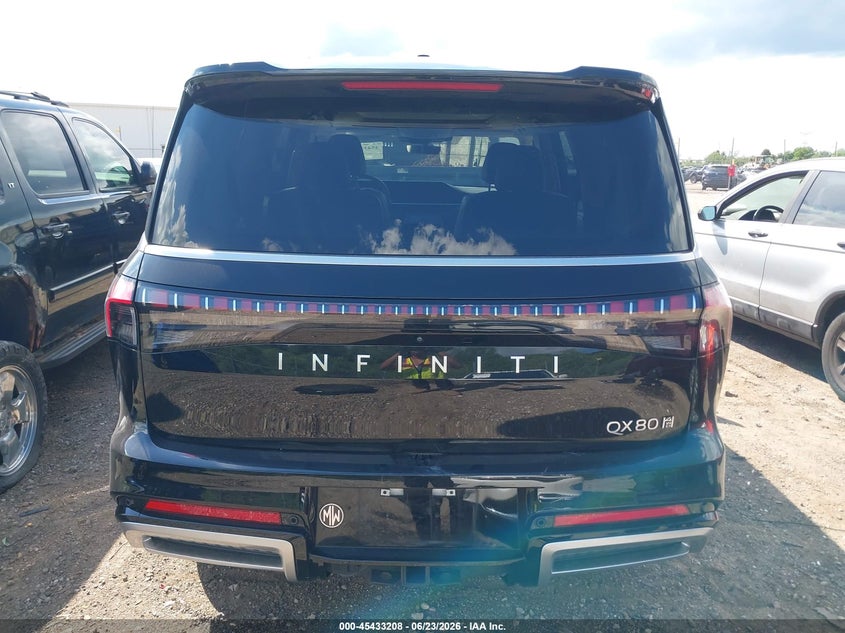 2025 Infiniti Qx80 Pure Awd VIN: JN8AZ3AB8S9404789 Lot: 45433208