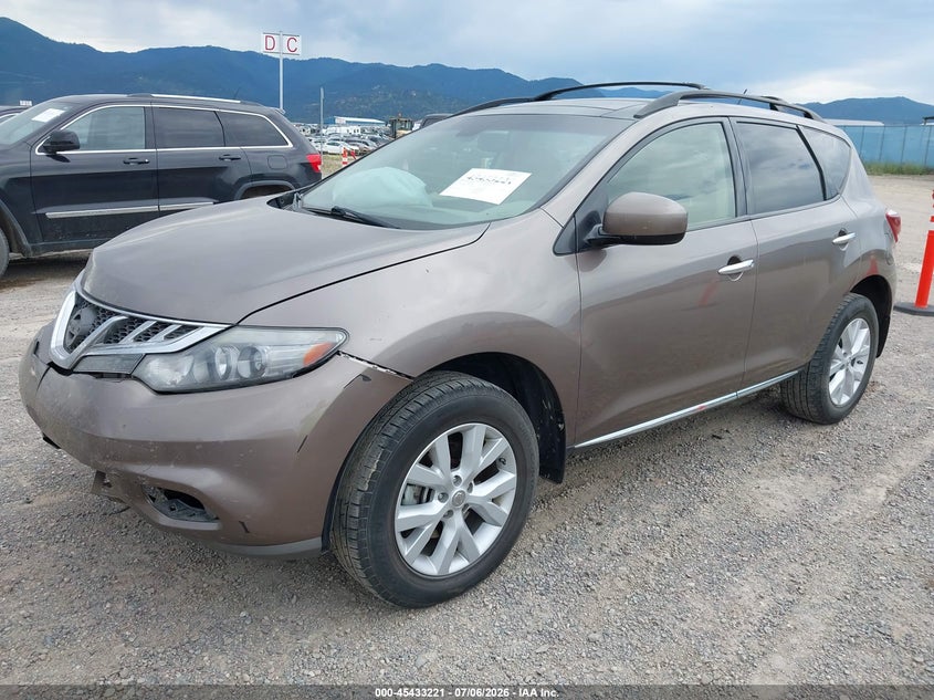 Vin: jn8az1mw4cw232086, lot: 45931320, nissan murano sl 20122