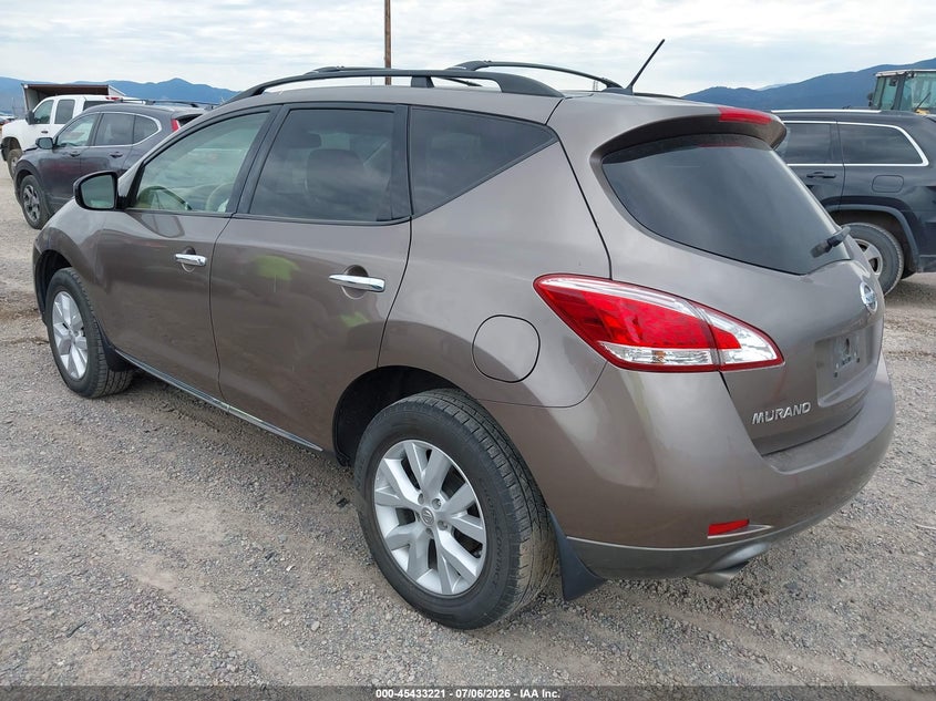 Vin: jn8az1mw4cw232086, lot: 45931320, nissan murano sl 20123