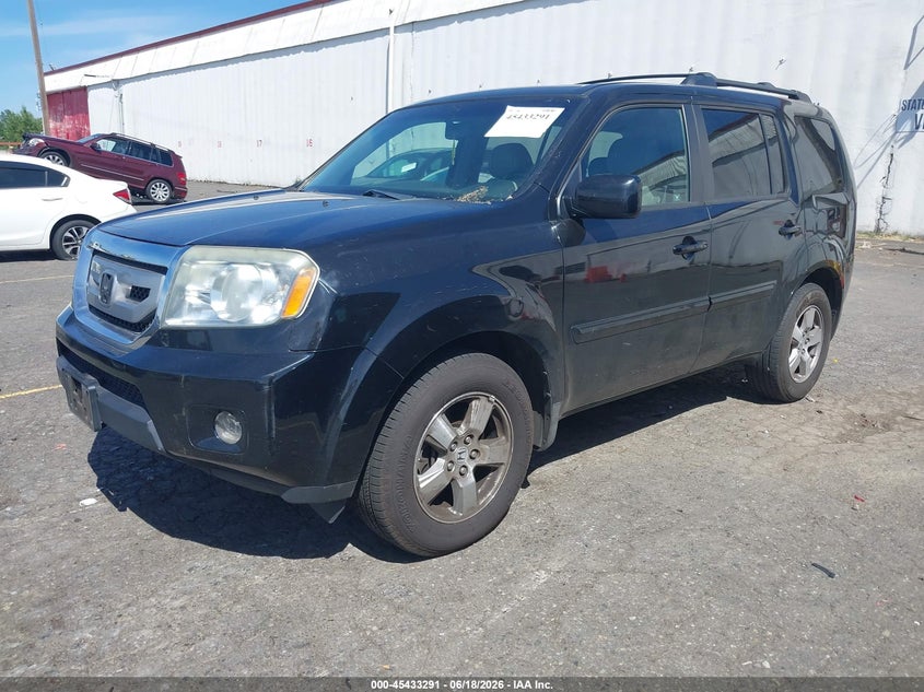 2009 Honda Pilot Ex-L 5FNYF48659B028795 photo 1