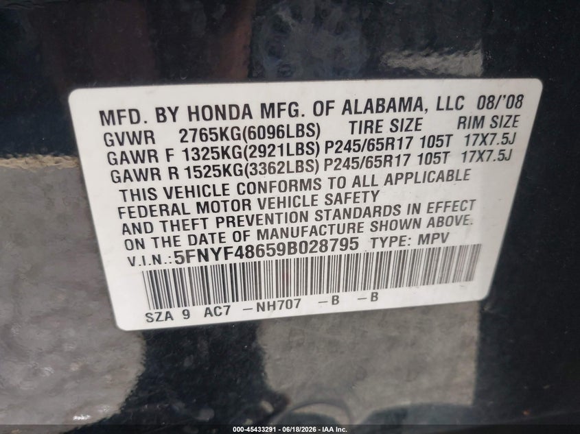AtlanticExpress - Honda Pilot