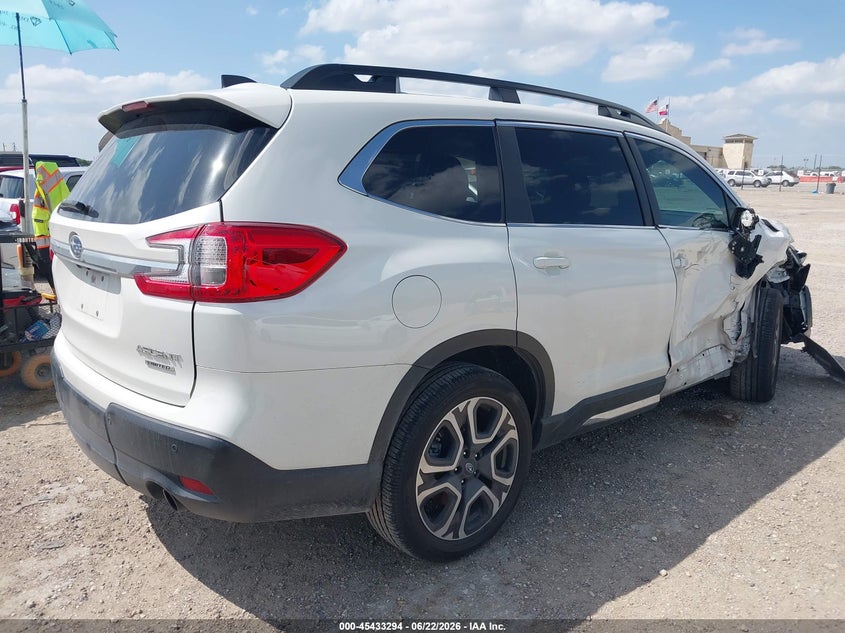 Vin: 4s4wmard6p3433191, lot: 45931394, subaru ascent limited 8-passenger 20234
