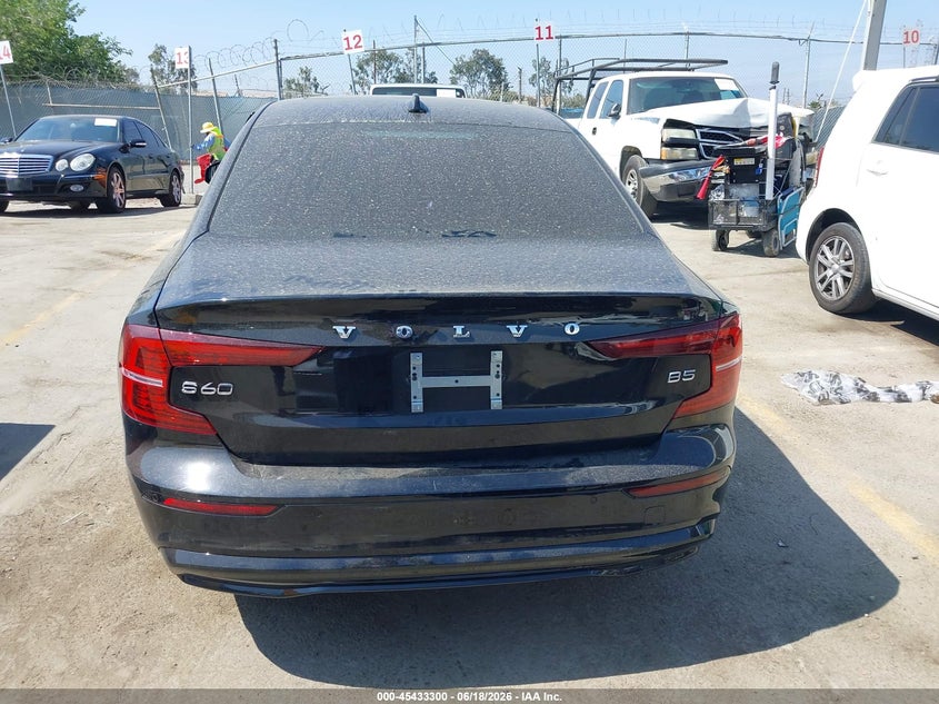 2024 Volvo S60 B5 Core Dark Theme VIN: 7JRL12FK6RG325112 Lot: 45433300