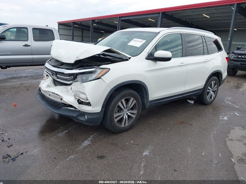Vin: 5fnyf6h51jb019003, lot: 45931421, honda pilot ex-l 20182