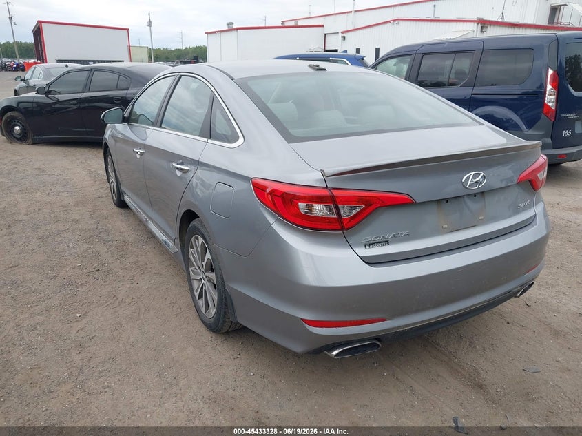 2015 HYUNDAI SONATA auction photo 3