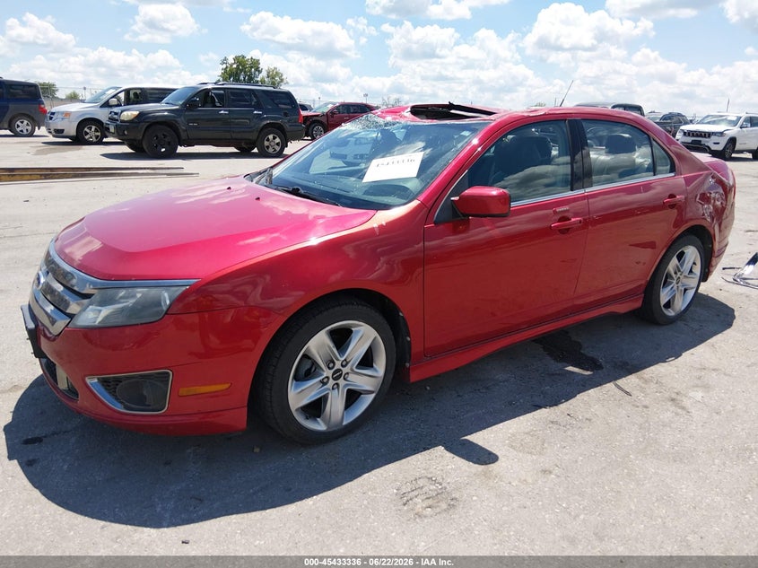 Vin: 3fahp0kcxcr394039, lot: 45931436, ford fusion sport 20122
