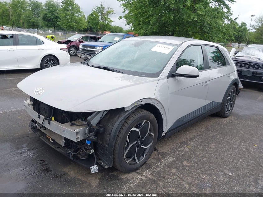 Vin: km8kndaf5nu077740, lot: 45931475, hyundai ioniq 5 sel 20222
