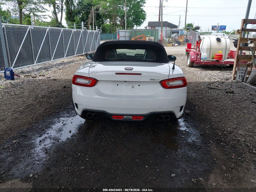 2017 Fiat 124 Spider Elaborazione Abarth VIN: JC1NFAEK8H0114583 Lot: 45433403