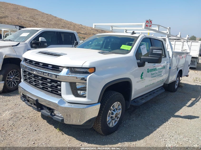 2022 Chevrolet Silverado 2500hd 4wd  Long Bed Lt 1GB4YNEY8NF364908 photo 1
