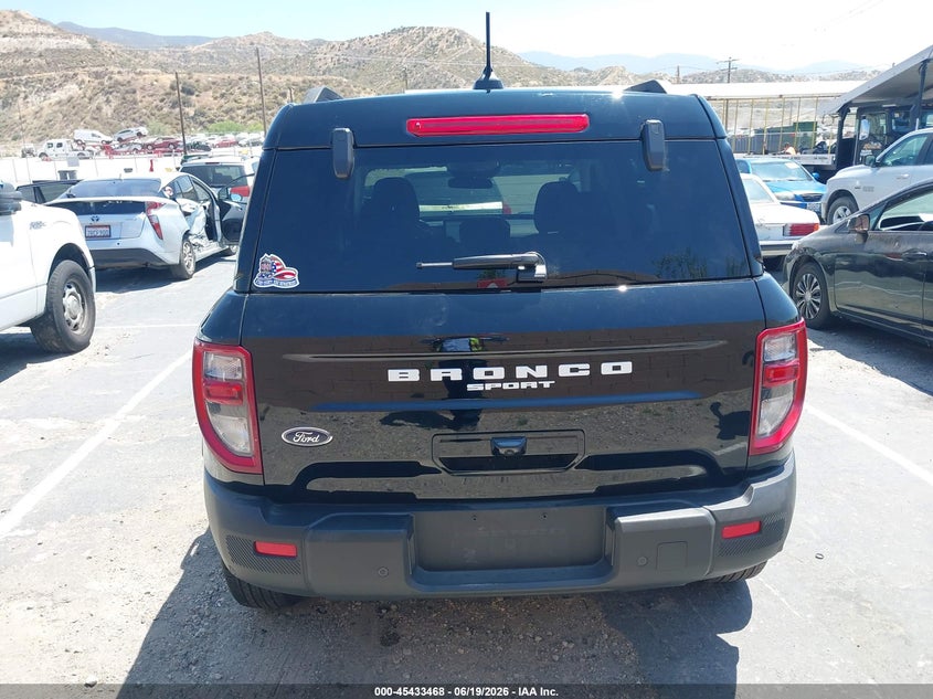 2025 Ford Bronco Sport Big Bend VIN: 3FMCR9BNXSRF13609 Lot: 45433468