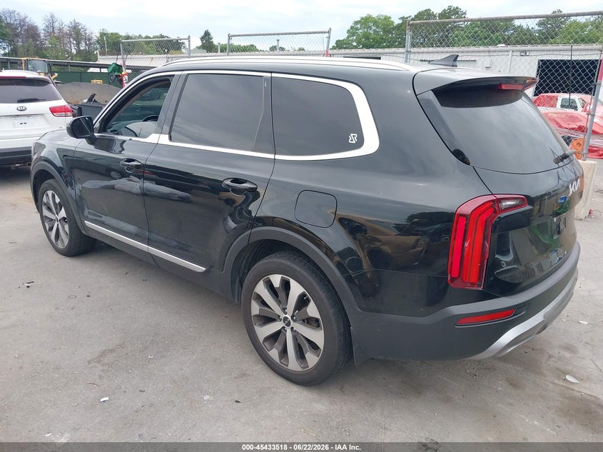 2022 KIA TELLURIDE auction photo 3