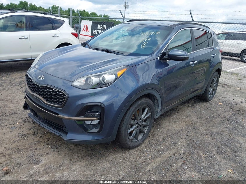 VIN KNDP63AC0L7834871 2020 KIA SPORTAGE S