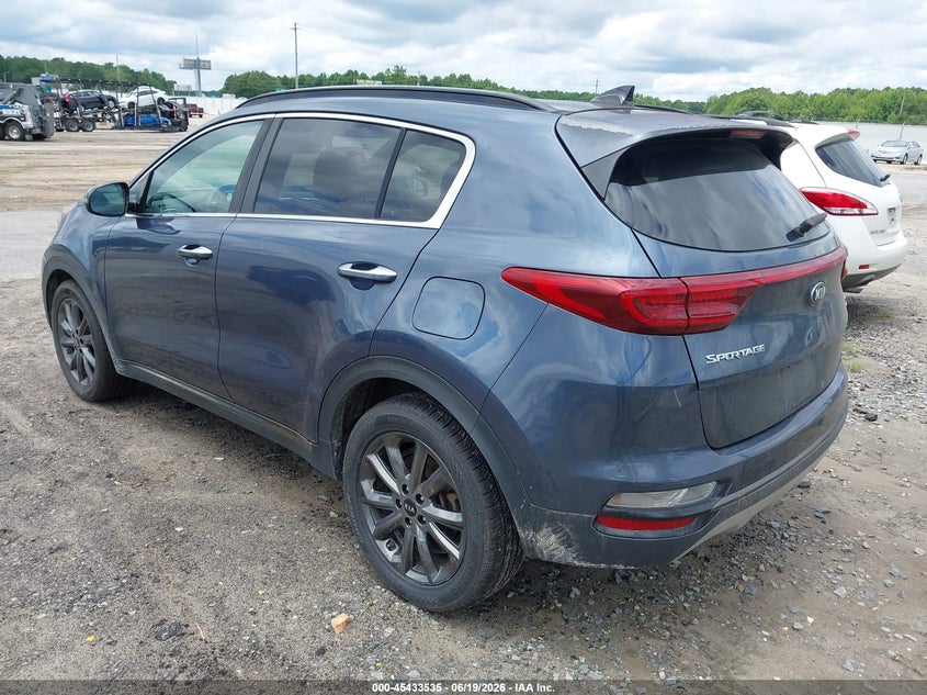 VIN KNDP63AC0L7834871 2020 KIA SPORTAGE S