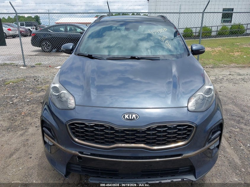VIN KNDP63AC0L7834871 2020 KIA SPORTAGE S