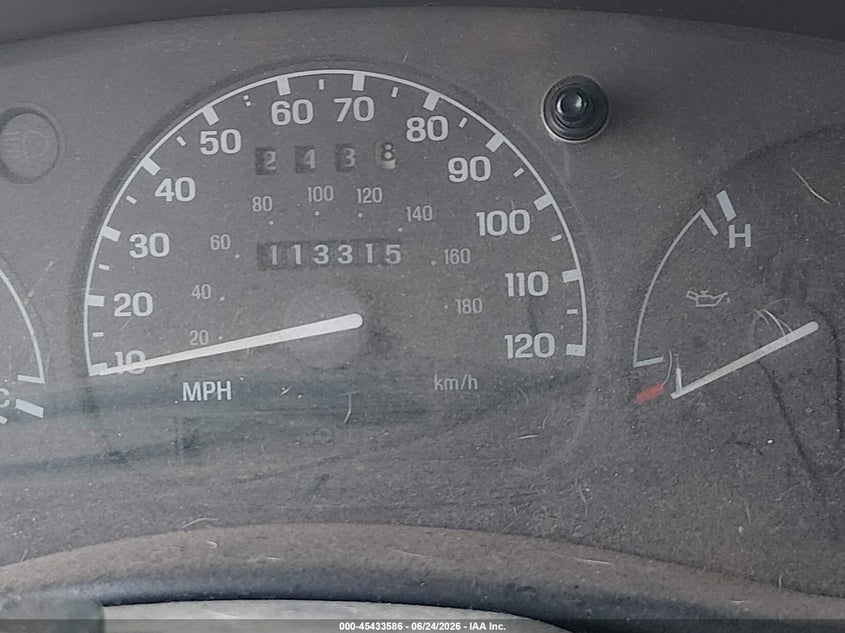 1997 FORD RANGER TRUCK 2.3L I-4 112HP
