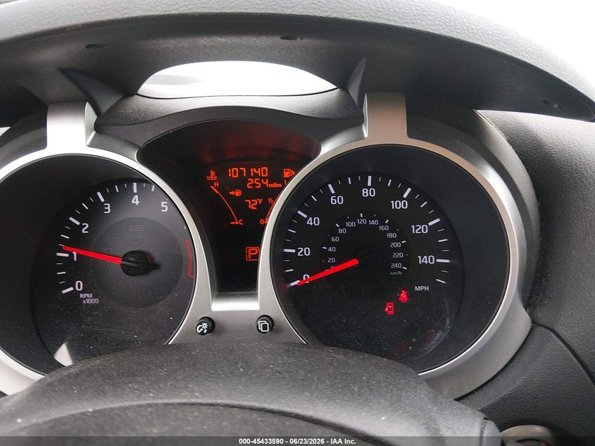 2015 NISSAN JUKE SPORT UTILITY VEHICLE 1.6L I-4 DI, DOHC, VVT, TURBO, 188HP