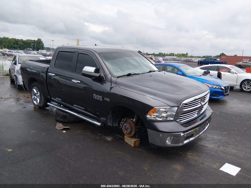 Vin: 1c6rr7lt8js254175, lot: 45931692, ram 1500 big horn  4x4 5'7 box 2018 img_1