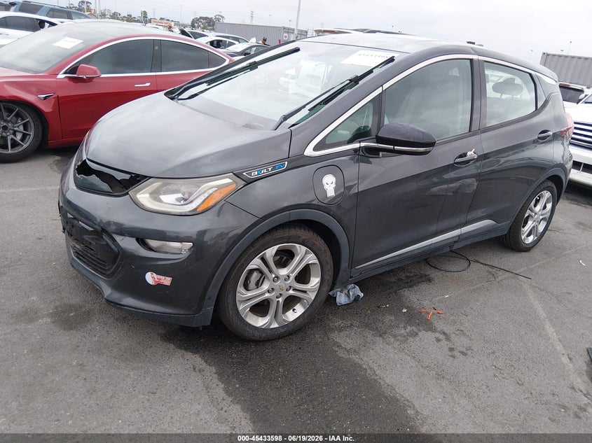 Vin: 1g1fw6s00h4181610, lot: 45931698, chevrolet bolt ev lt 20172