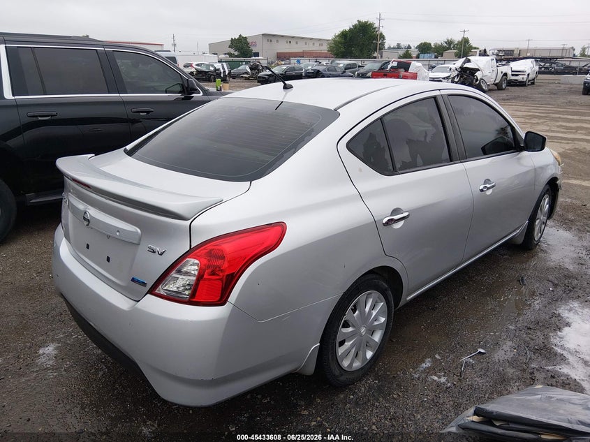 Vin: 3n1cn7ap3fl822423, lot: 45931708, nissan versa 1.6 sv 20154