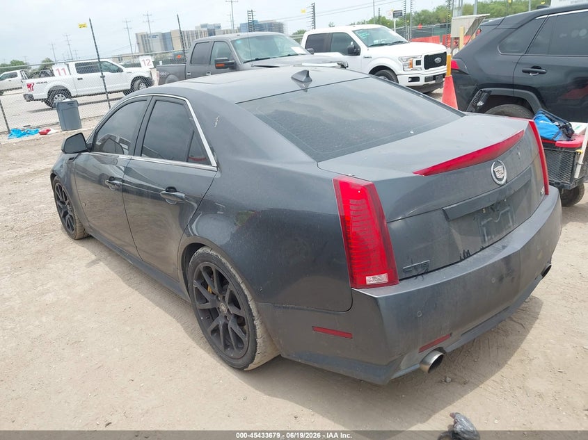 Vin: 1g6dv5ep9c0127827, lot: 45931779, cadillac cts-v 20123