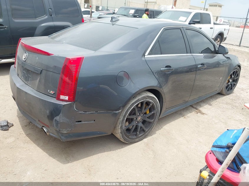 Vin: 1g6dv5ep9c0127827, lot: 45931779, cadillac cts-v 20124