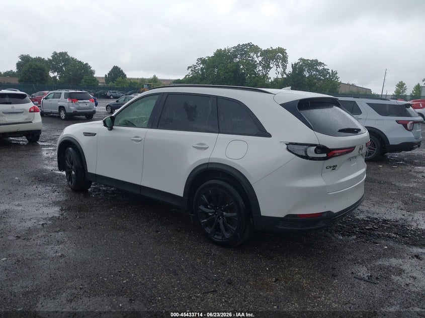Vin: jm3kkchd1t1354529, lot: 45931814, mazda cx-90 3.3 turbo premium sport 20263