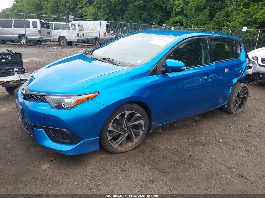 Vin: jtnkarje7gj506512, lot: 45931817, scion im 20162