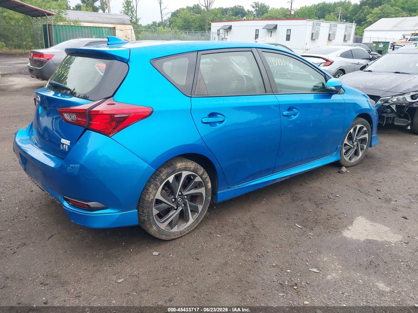 Vin: jtnkarje7gj506512, lot: 45931817, scion im 20164