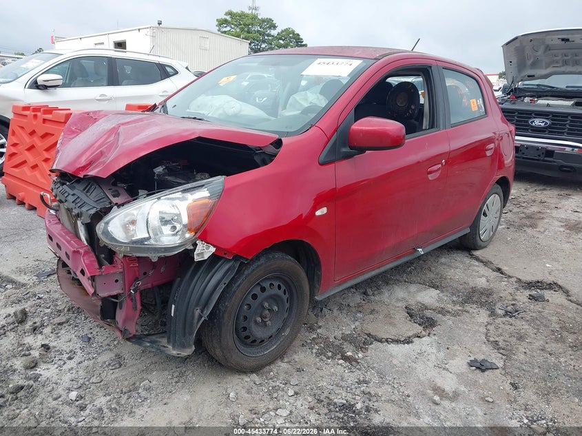 2019 MITSUBISHI MIRAGE auction photo 2