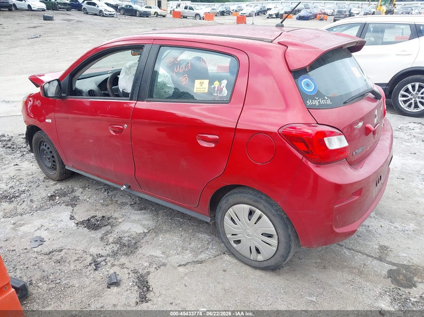2019 MITSUBISHI MIRAGE auction photo 3