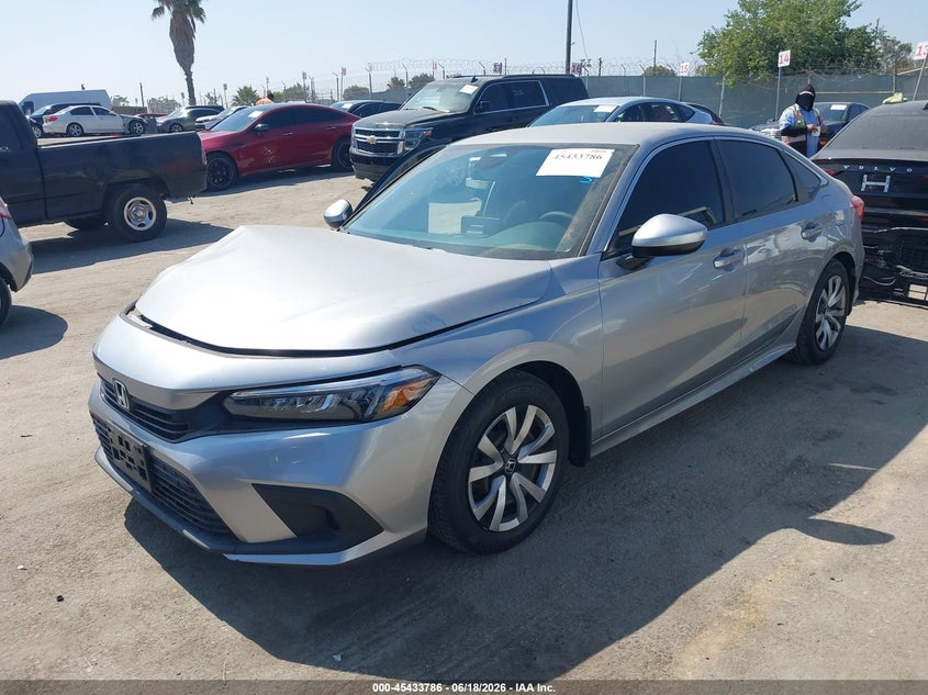 2024 HONDA CIVIC SEDAN 2.0L I-4 DI, DOHC, VVT, 158HP