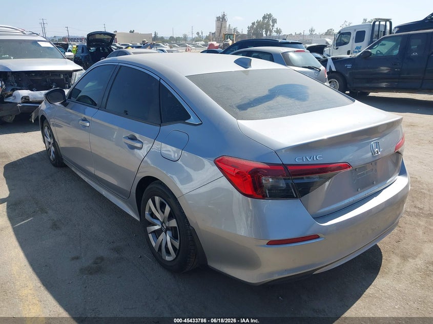 2024 HONDA CIVIC SEDAN 2.0L I-4 DI, DOHC, VVT, 158HP