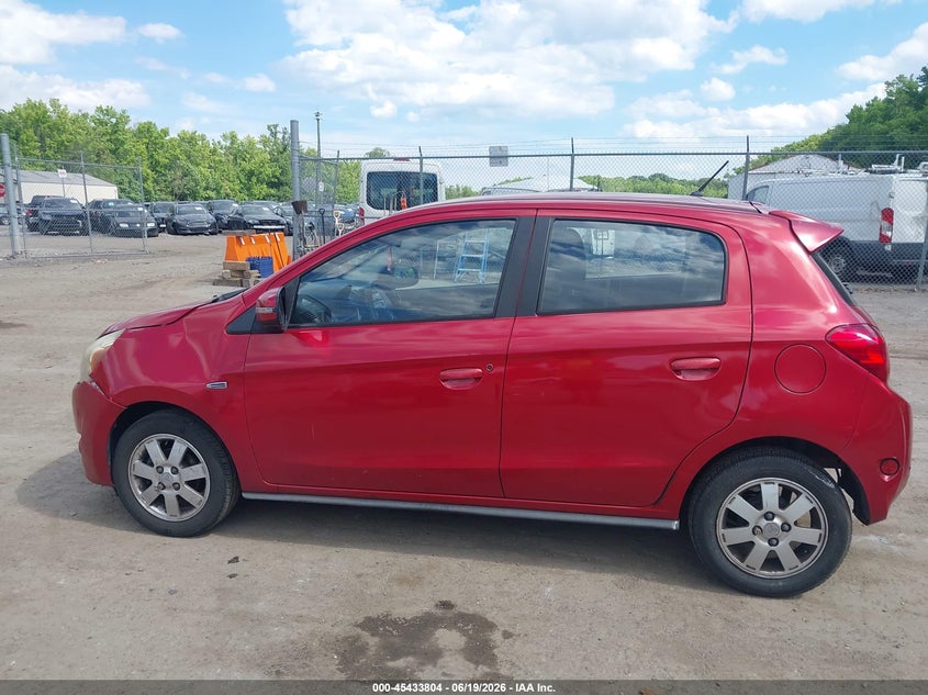 2015 Mitsubishi Mirage Es VIN: ML32A4HJ6FH050912 Lot: 45433804