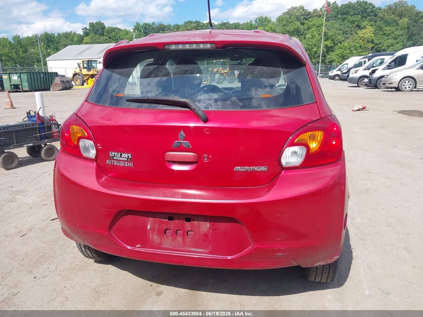 2015 Mitsubishi Mirage Es VIN: ML32A4HJ6FH050912 Lot: 45433804