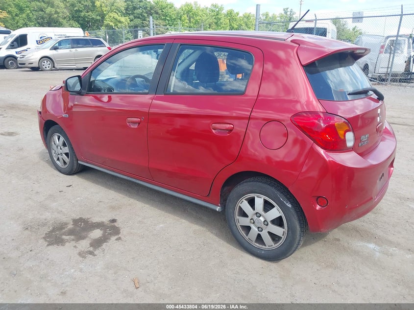 2015 MITSUBISHI MIRAGE auction photo 3