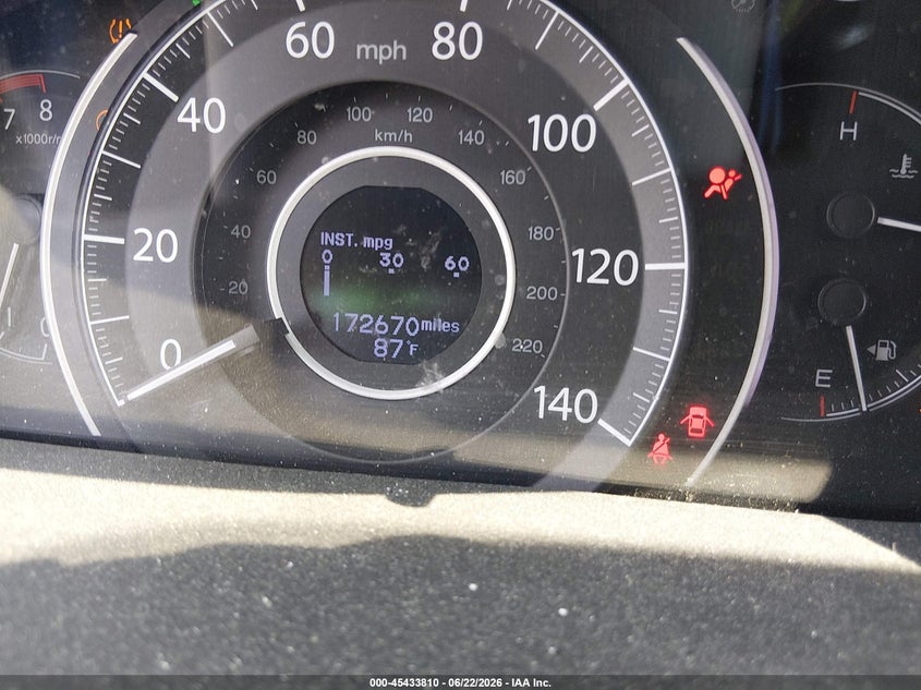 2016 HONDA CR-V auction photo 7