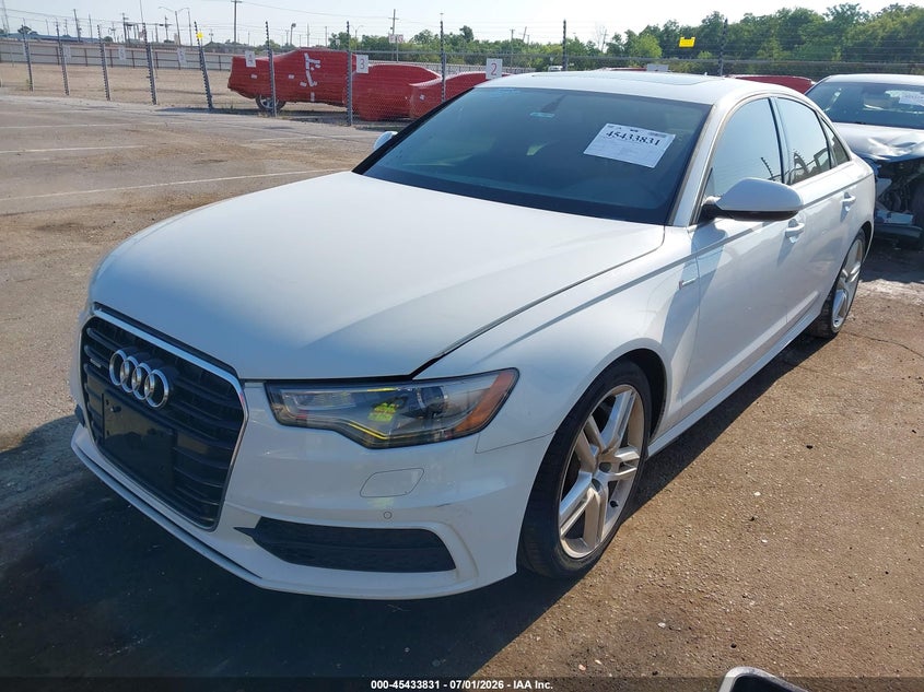 Vin: waufgafc8fn020504, lot: 45931931, audi a6 3.0t premium plus 20152