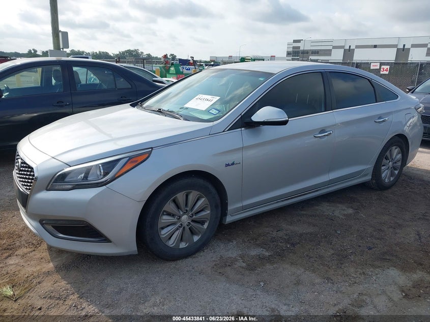 2017 Hyundai Sonata Hybrid Se KMHE24L30HA063033 photo 1