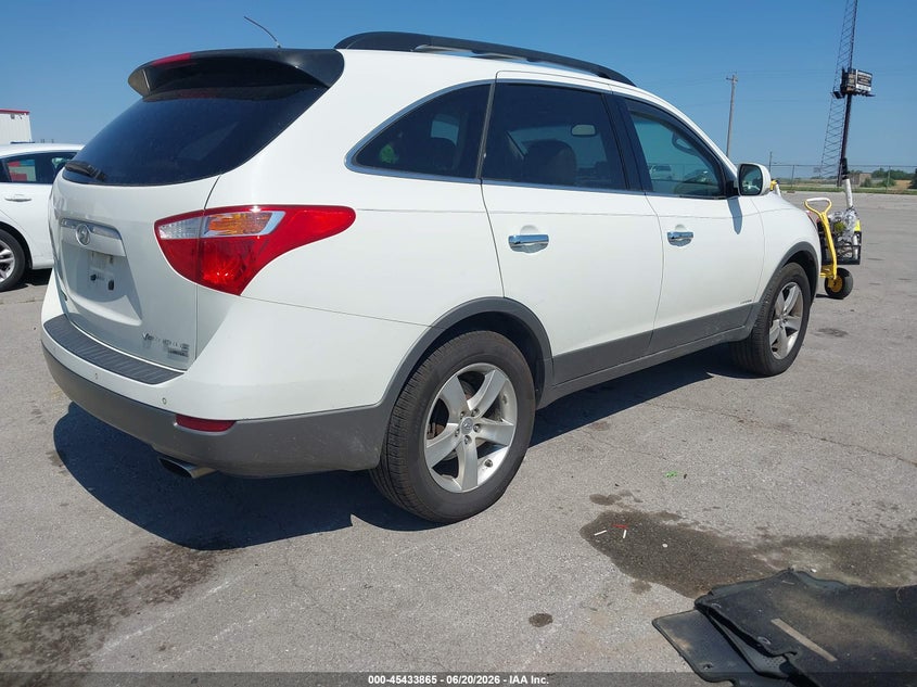 Vin: km8nu4cc1au104297, lot: 45931965, hyundai veracruz limited 20104