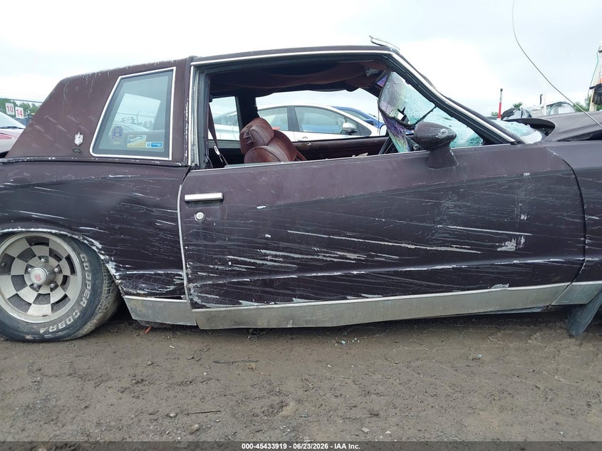 1985 Chevrolet Monte Carlo VIN: 1G1GZ37Z5FR168143 Lot: 45433919